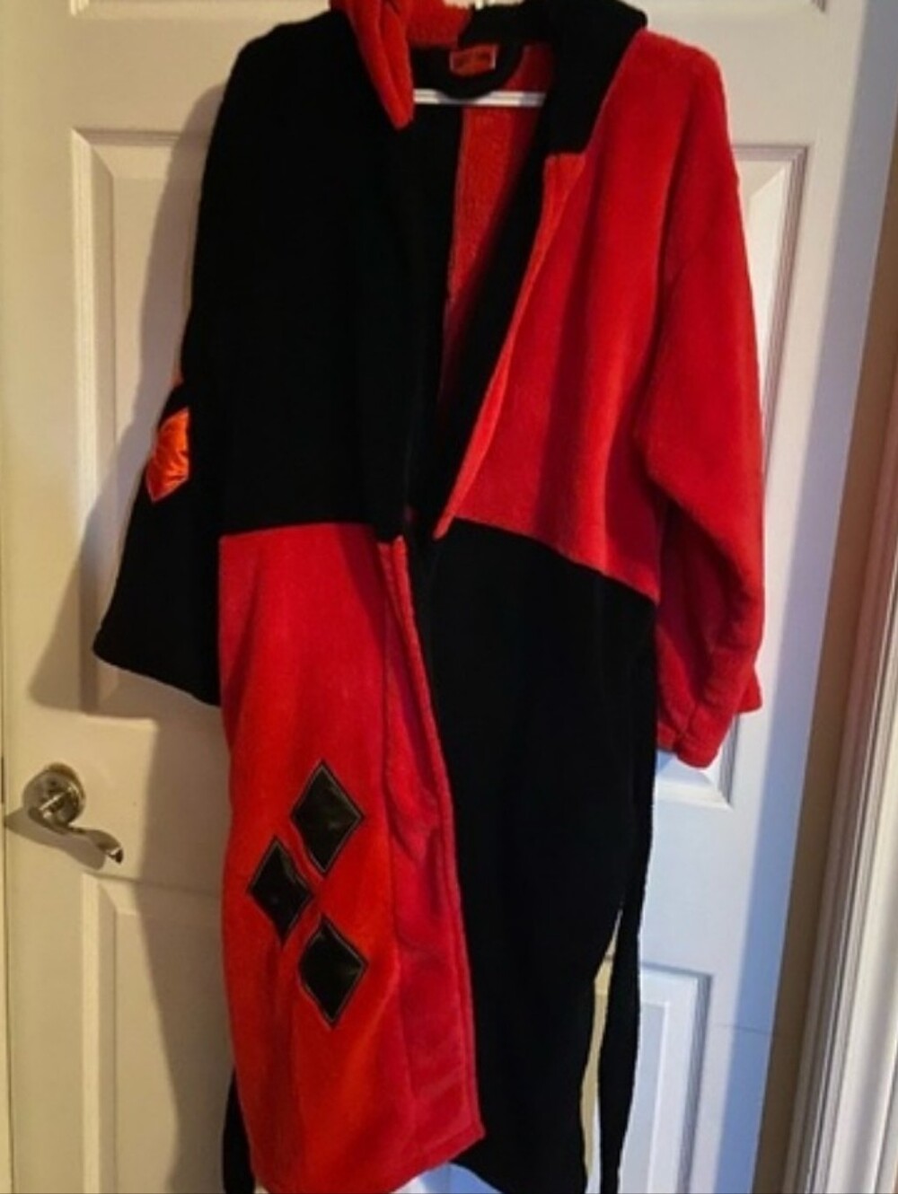 Harley Quinn Hooded Fleece Night Robe